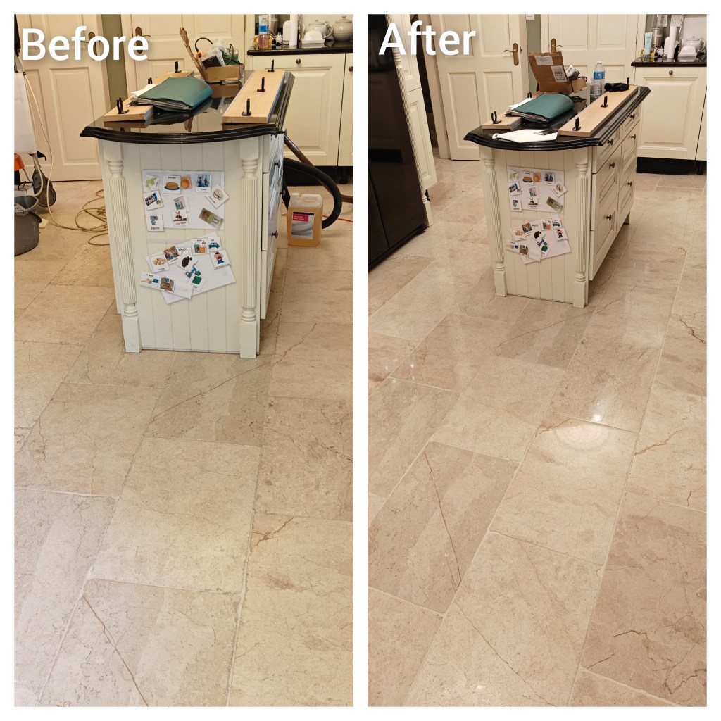 Marble floor cleaning and polishing in Monaghan